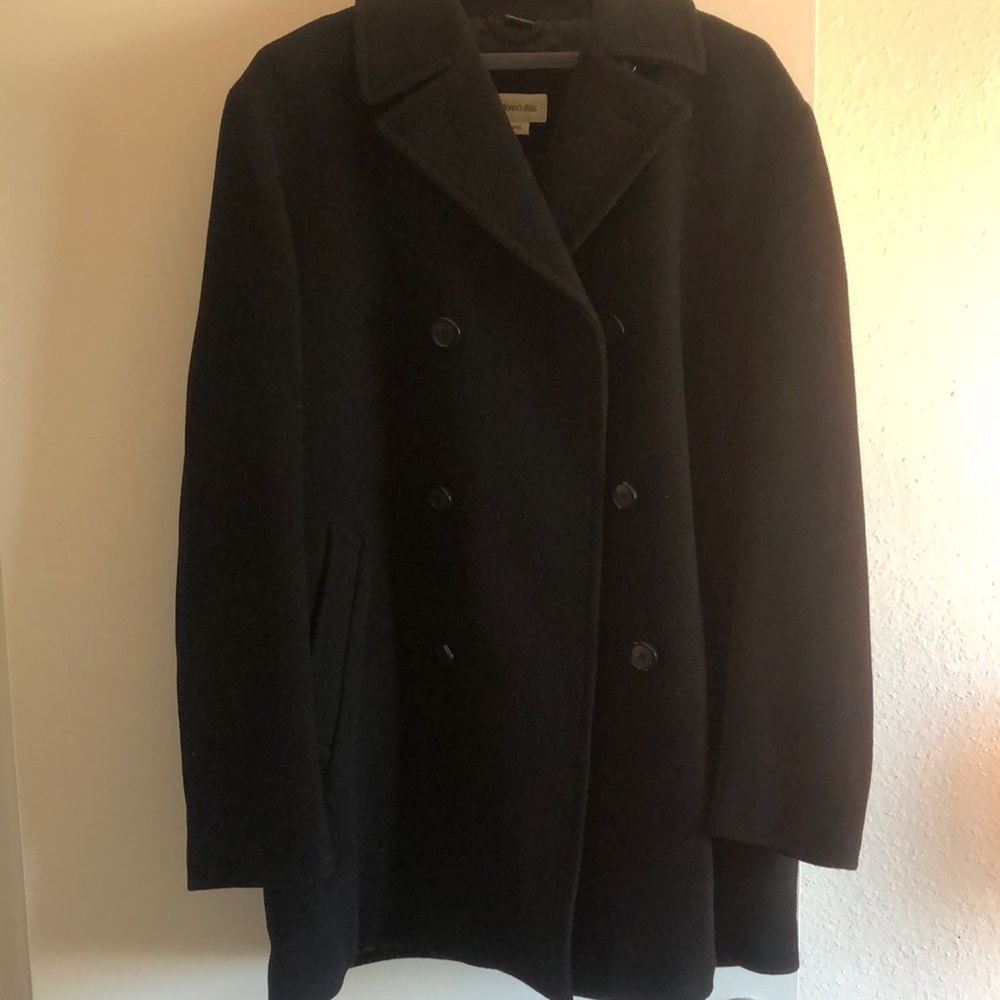 Men’s wool peacoat